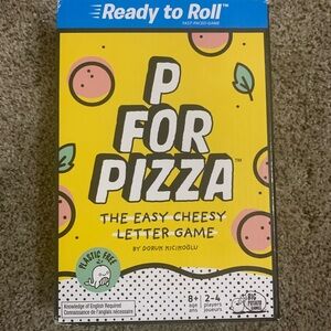 P for Pizza Game - Yellow and Black